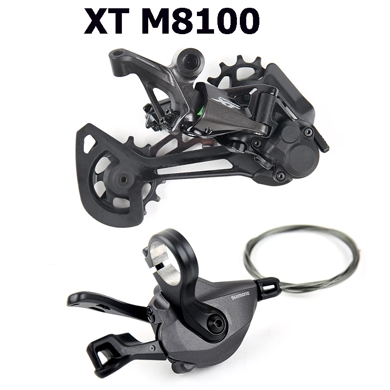 Новый набор Shimano XT M8100 12 Скоростей 1x12 Groupset с SL рычаг переключения рычага и задний