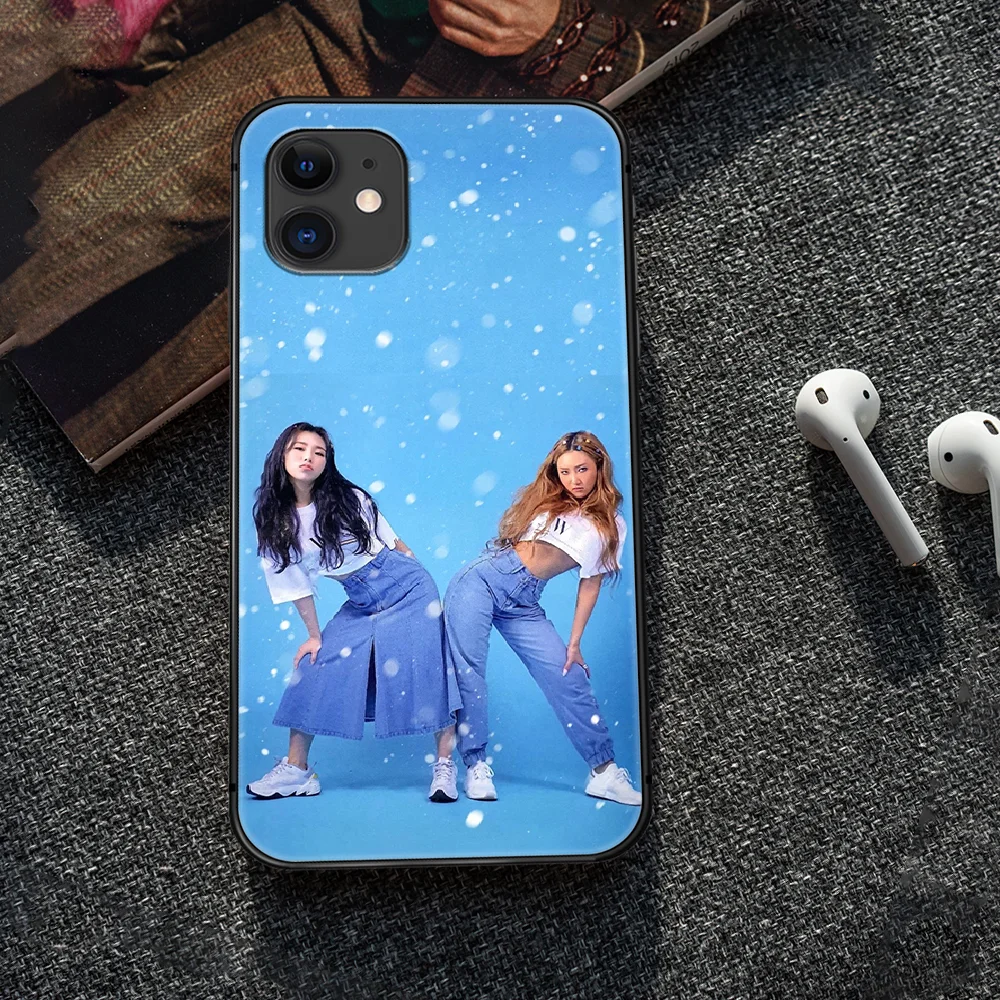 

MAMAMOO KPOP girl Phone Case Cover Hull For iphone 5 5s se 2020 6 6s 7 8 12 mini plus X XS XR 11 PRO MAX black Shell Silicone