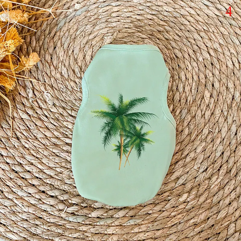 

Summer Dog Clothes Puppy Dog Accessory Pet Vest Durable Soft Dog Shirt Sleeveless Cat T-shirt Summer Clothes Cute Simple Striped