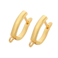 smooth earrings hook for women jewelry making earring clasp fitting tassel diy handmade earrings wholesale