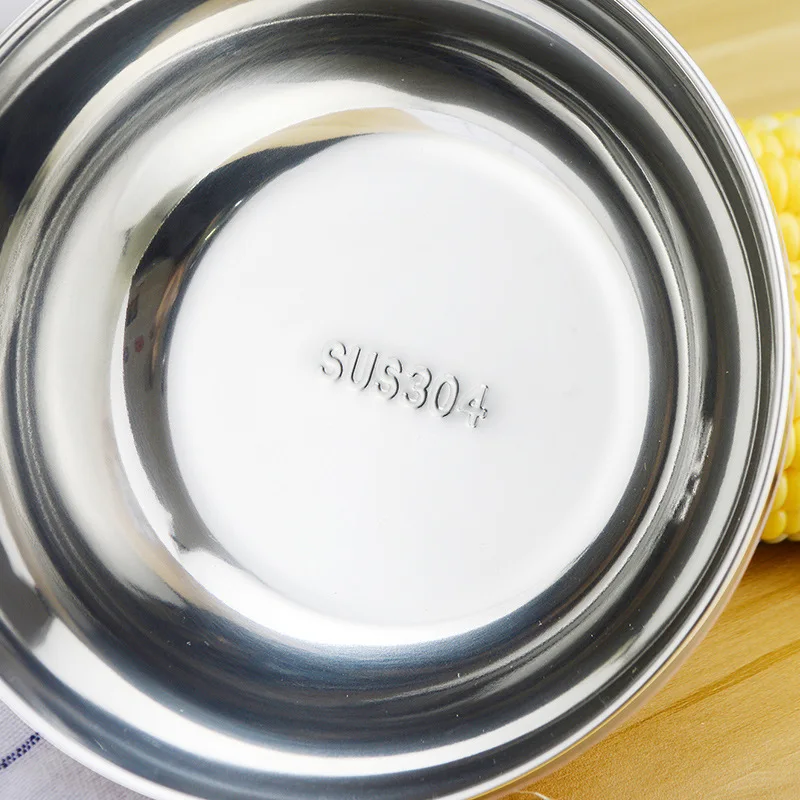 K304 Stainless Steel Instant Noodles Bowl Bring Cover Tuba Student Lunch Box Handle Defence Burn | Дом и сад