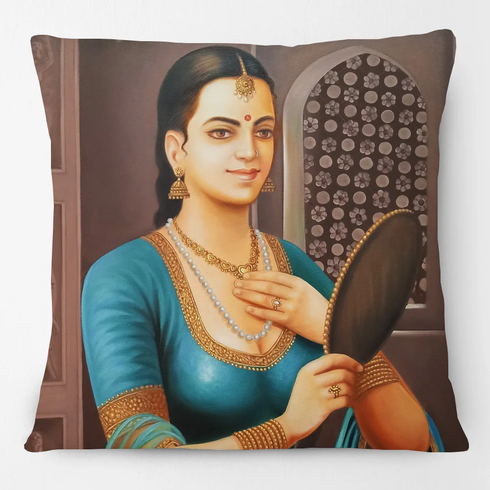 Восточная азиатская индийская искусственная кожа Обложка ручная роспись