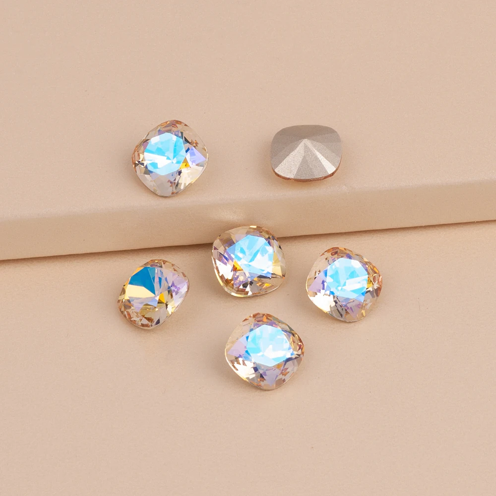 

Paradies Shine Nails Accesorios Different Size of Crystal Glitter Glass Rhinestones Nail Rhinestone DIY Rhinestones nail charms