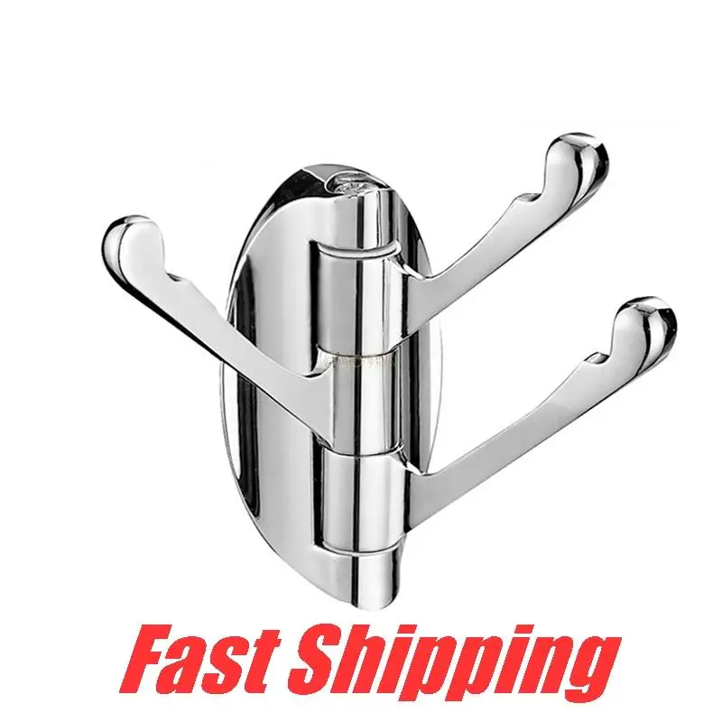 Цинковый сплав вращаются Крючки-вешалки три яруса настенный Ванная комната