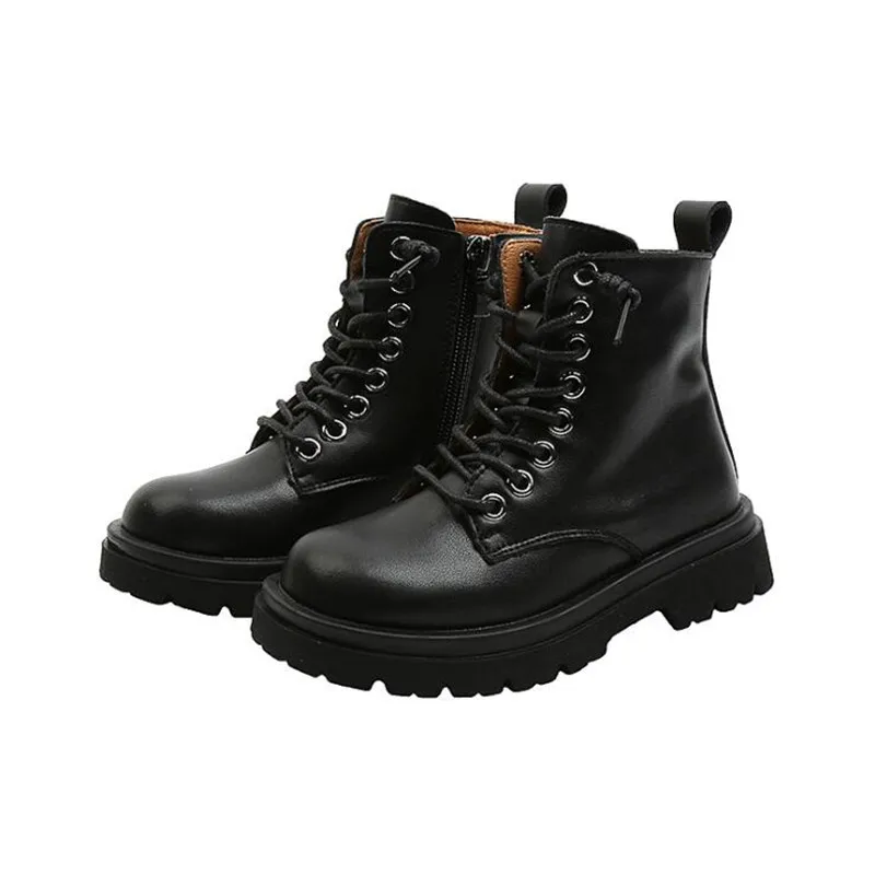 

Children's Martin boots autumn 2020 new boys and girls short boots fashion atmosphere children pu leather boots26-36