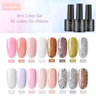 Полуперманентный Гибридный Блестящий Гель-лак для ногтей