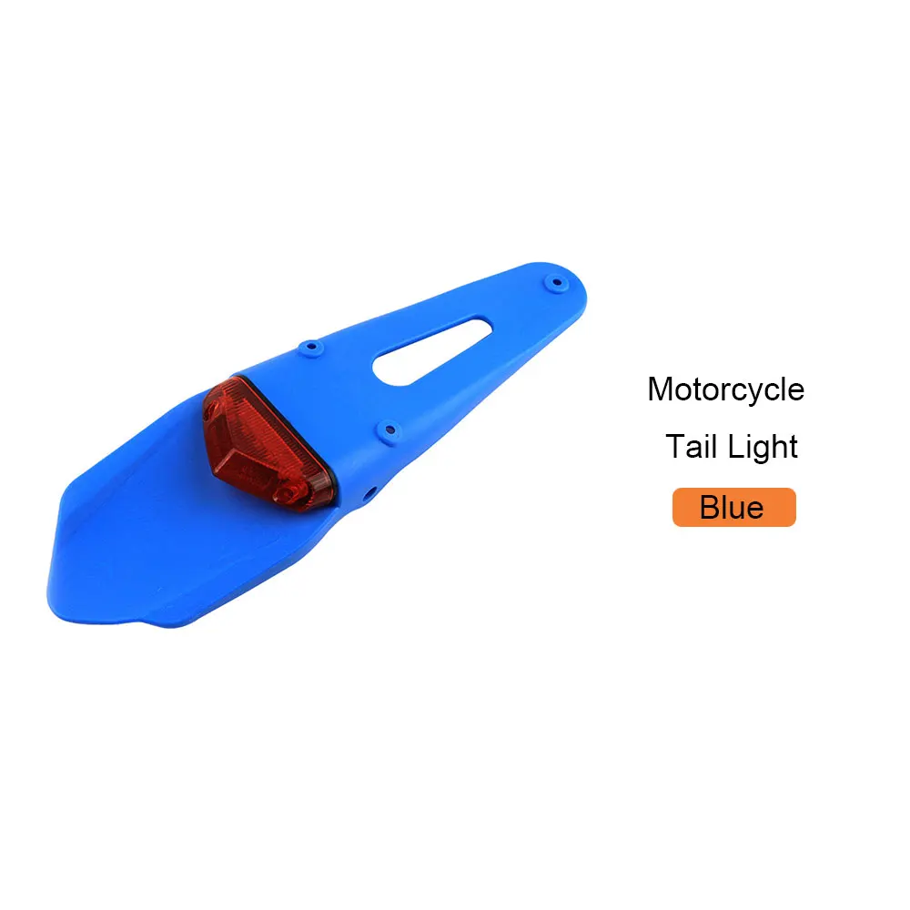 Blue Moto Fender Для KTM CR EXC WRF 250 400 мотоциклетный задний светодиодный светильник задний тормоз Стоп сигнальный светильник s брызговик для мотокросса эндуро мотоциклетные крылья - Цвет: Blue Moto Fender