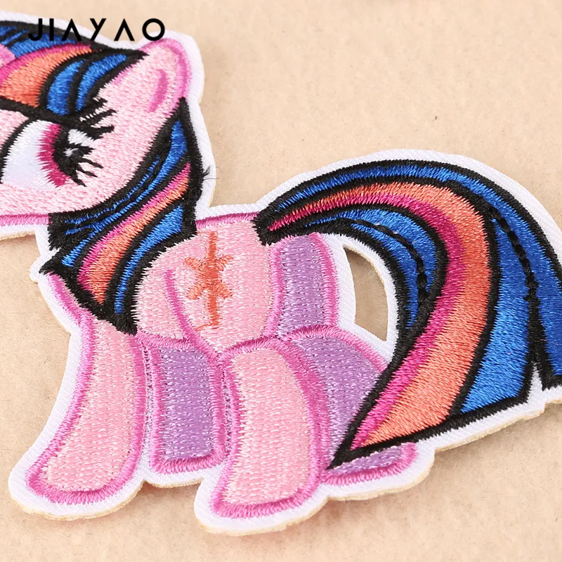 Мультяшная вышитая вышивка популярная тканевая нашивка в виде животных Одежда