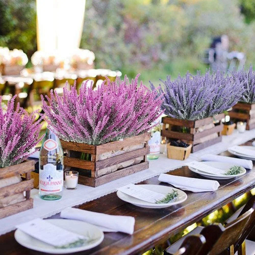 

Artificial Flowers, Green Plants, Lavender, Home, Desktop, Decoration, Hotel Bar, Banquet, DIY Simulation Green Plants, Flowers