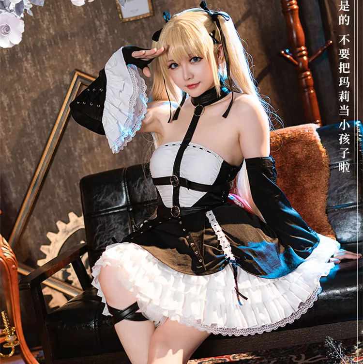 AGCOS Azur Lane Marie Rose Venus отпуск косплей костюм женское сексуальное платье наряды на