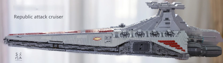 05077 6125 шт Star Plans серии UCS Республика Звездный Разрушитель Cruiser ST04 строительные блоки кирпичи игрушки с MOC-0694