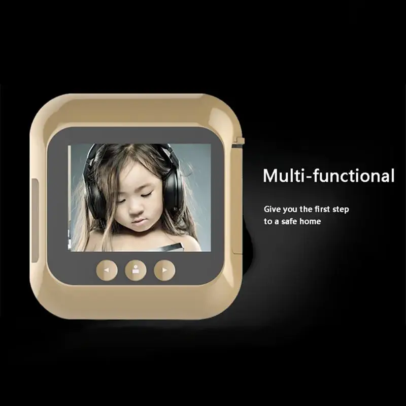 Промо-акция! 2 8 дюймов Lcd датчик движения 160 градусов глазок ИК ночной дверной