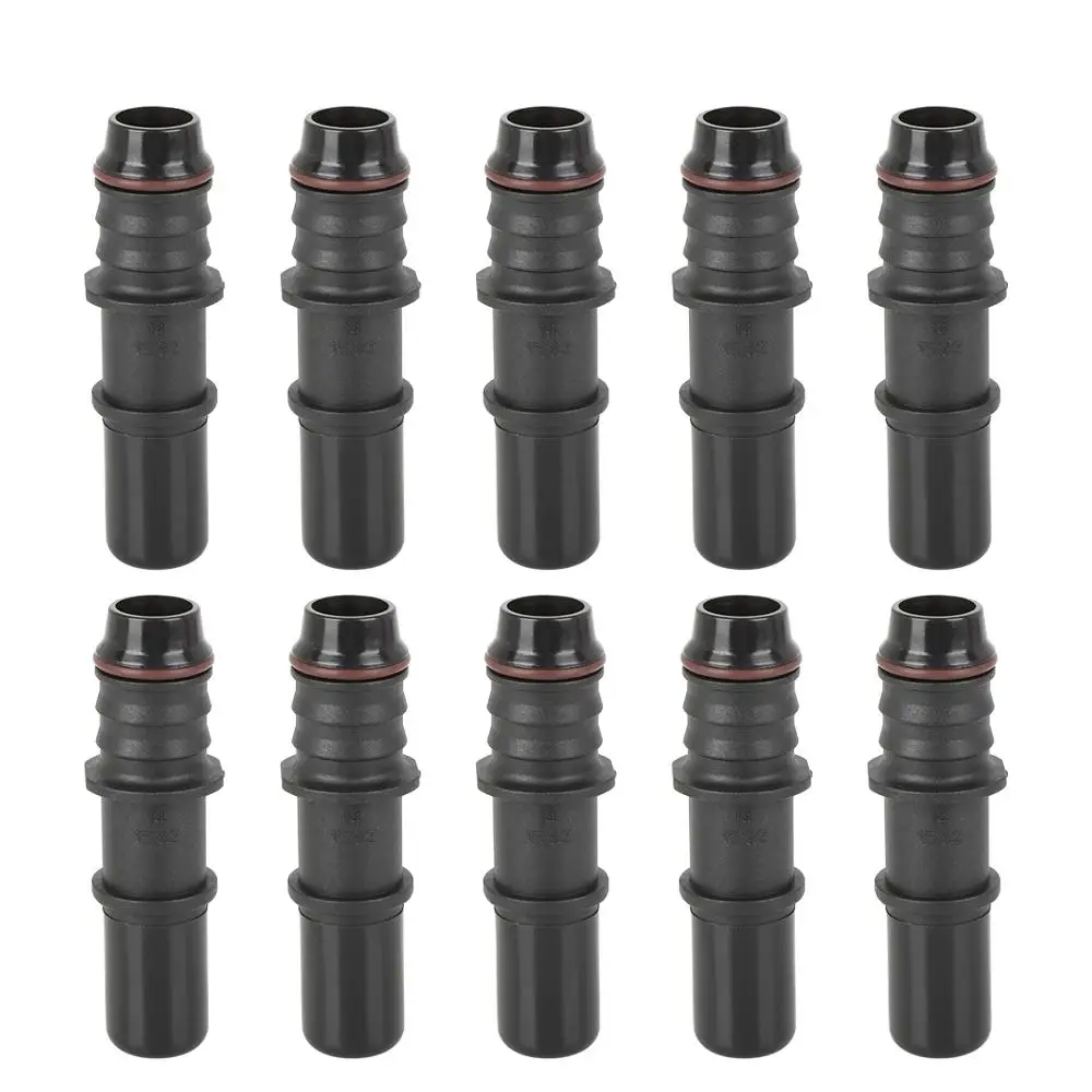 X Autohaux 15.82mm ID14 Car Universal Straigh Fuel Line Hose Pipe Quick Release Male Connect Connector Replacement 1/2/5/10 Pcs |