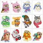 EverShine DIY Алмазная вышивка сова вышивка крестиком искусство стены Алмазная живопись 5D полная площадь дрель животные наборы мозаики кустарный