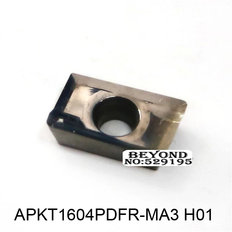 Оригинальный KOR APKT1604PDFR MA3 H01 твердосплавные вставки для алюминия APKT 1604 APKT1604 PDFR