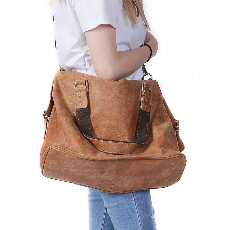 

Women Handbag Genuine Leather Shoulder Bag Cowhide Real Leather Bags Ladies Totes Cow Leather Handbags Bolsa Feminina 2020 new