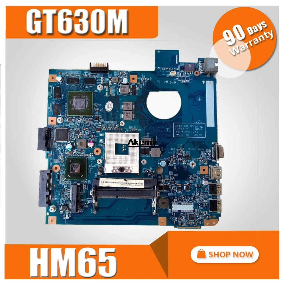 Для acer Aspire 4750 4750g 4752 4752g 4755 4755g материнская плата ноутбука GT630M Графический 48.4IQ01.031 MBBRT01003 PGA989