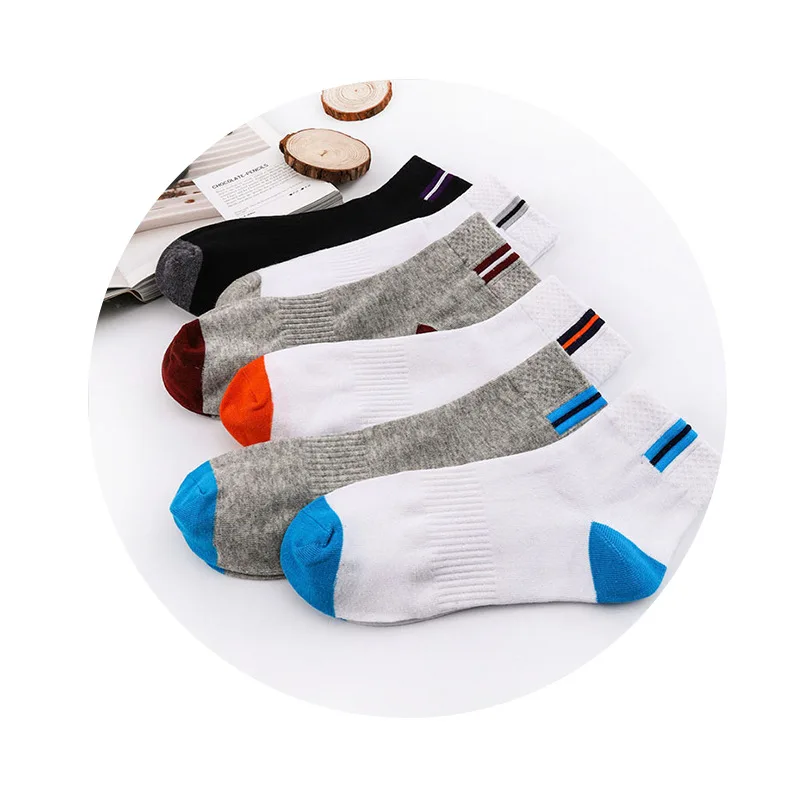 20 пар/компл. носки Для мужчин популярные хлопковые впитывающие пот во время