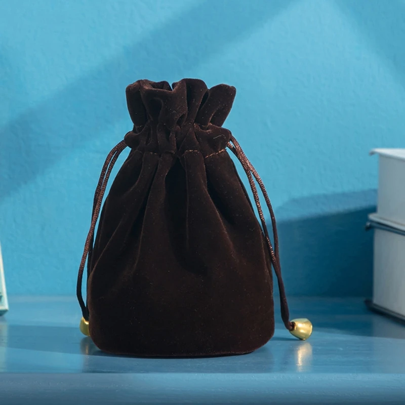 

Board Games Accessories Mini Dice Bags Velvet Drawstring Bag Dice Drawstring Pouches Velour Storage Pouches for Dice Jewelry