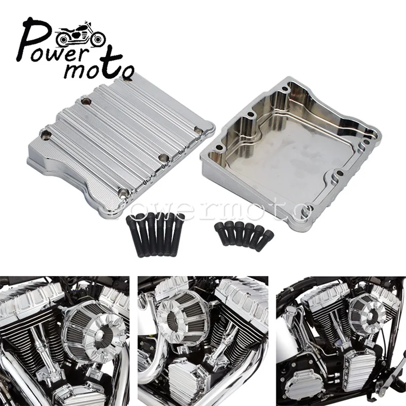 Хромированные алюминиевые чехлы на рокер для Harley Twin Cam Touring Softail Dyna Springer Fat Boy Street Bob