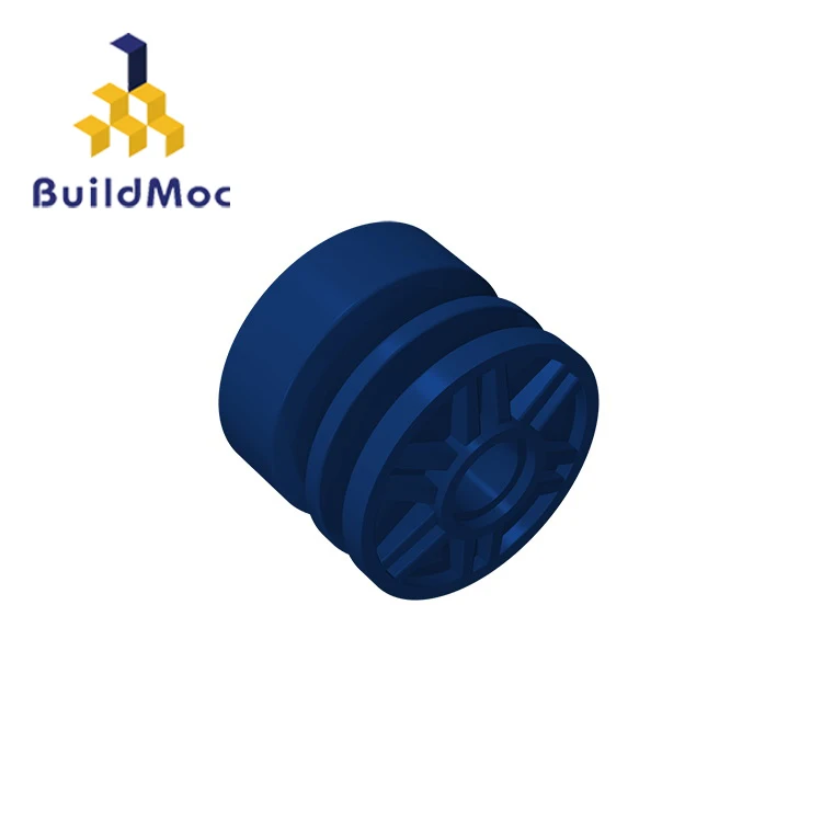 BuildMOC 55981 колесо 18 мм x 14 со штифтовым отверстием искусственные болты и Shallo для