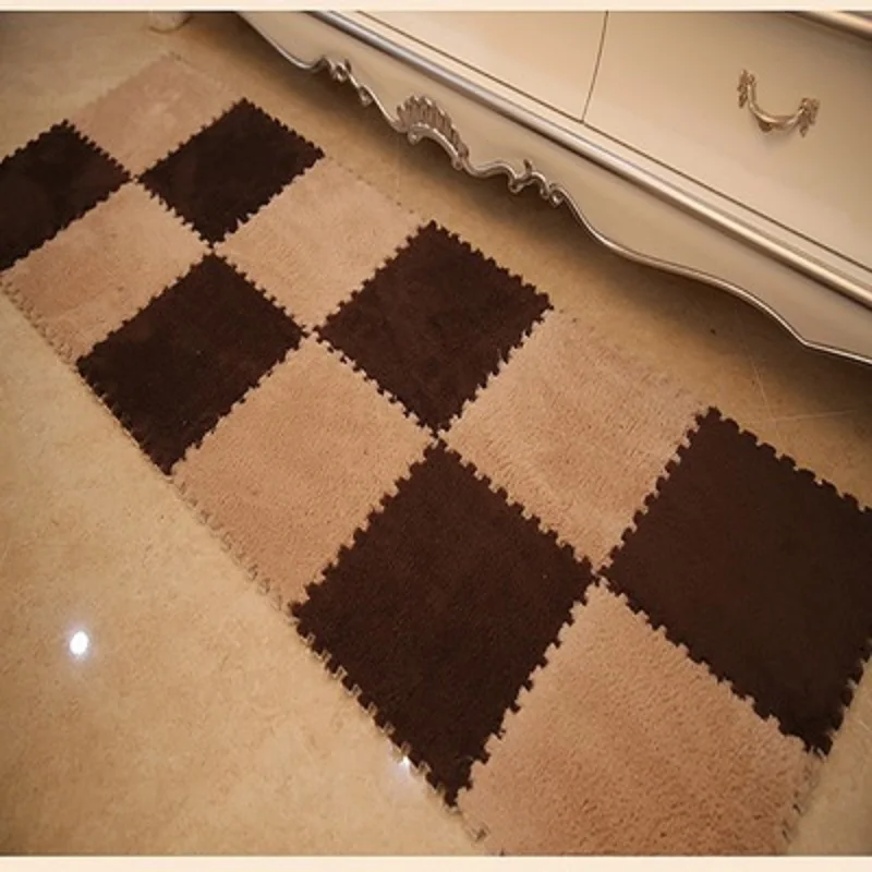 Детский Поролоновый замшевый ковер детский коврик пазл для гостиной спальни