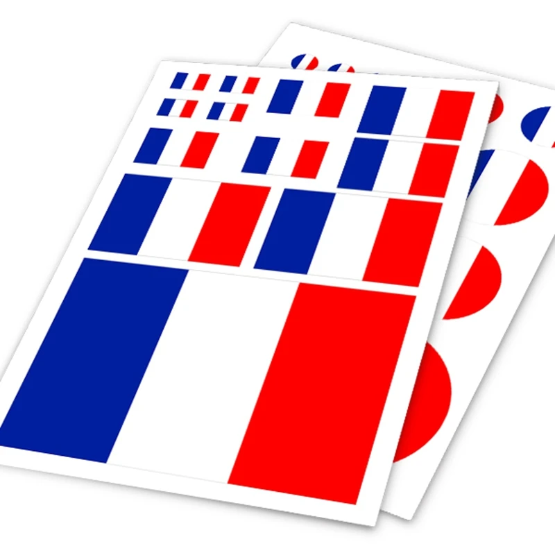 Наклейка с французским государственным флагом Noizzy автомобильная наклейка на