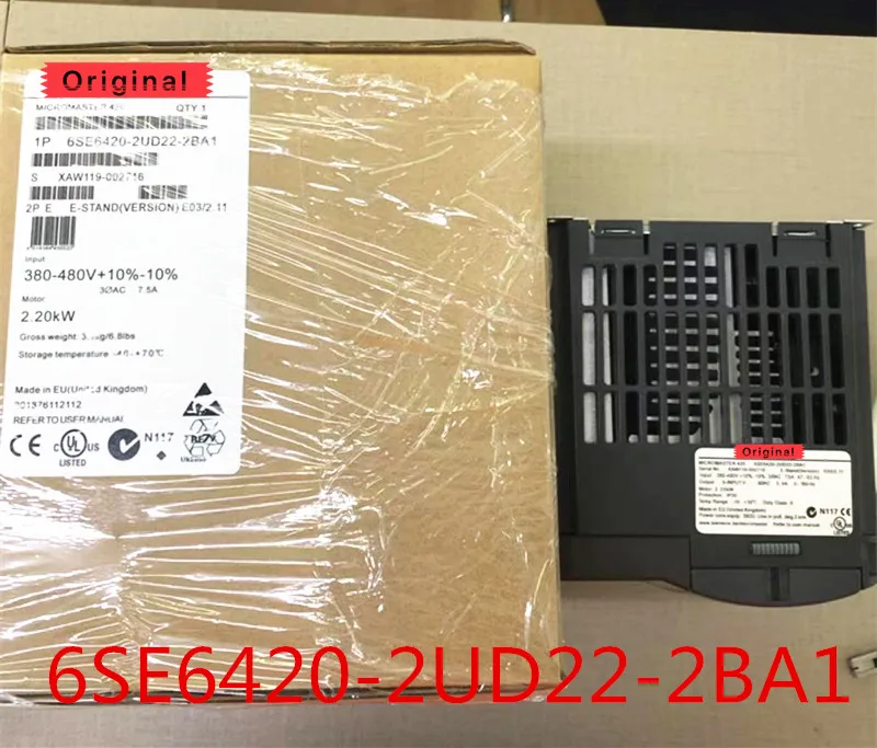 

Оригинал в новой коробке 6SE6420-2UD22-2BA1