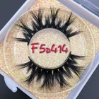 Квадратные норковые ресницы Mikiwi 5d, толстые полноразмерные ресницы ручной работы, роскошный макияж без жестокости, драматические ресницы, 3D норковые ресницы