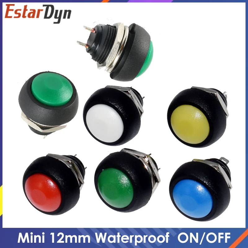 5pcs-mini-12mm-waterproof-momentary-on-off-push-button-round-switch-pbs-33b-for-arduino