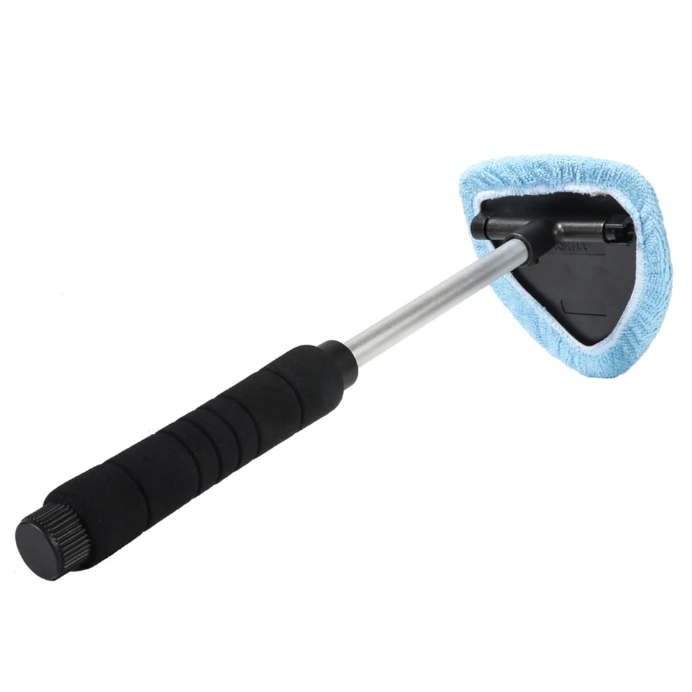 

Windshield Cleaner Brush Window Fabric Adjustable Triangular Brush Extendable Lengthened Car Windscreen Cleaning Tools