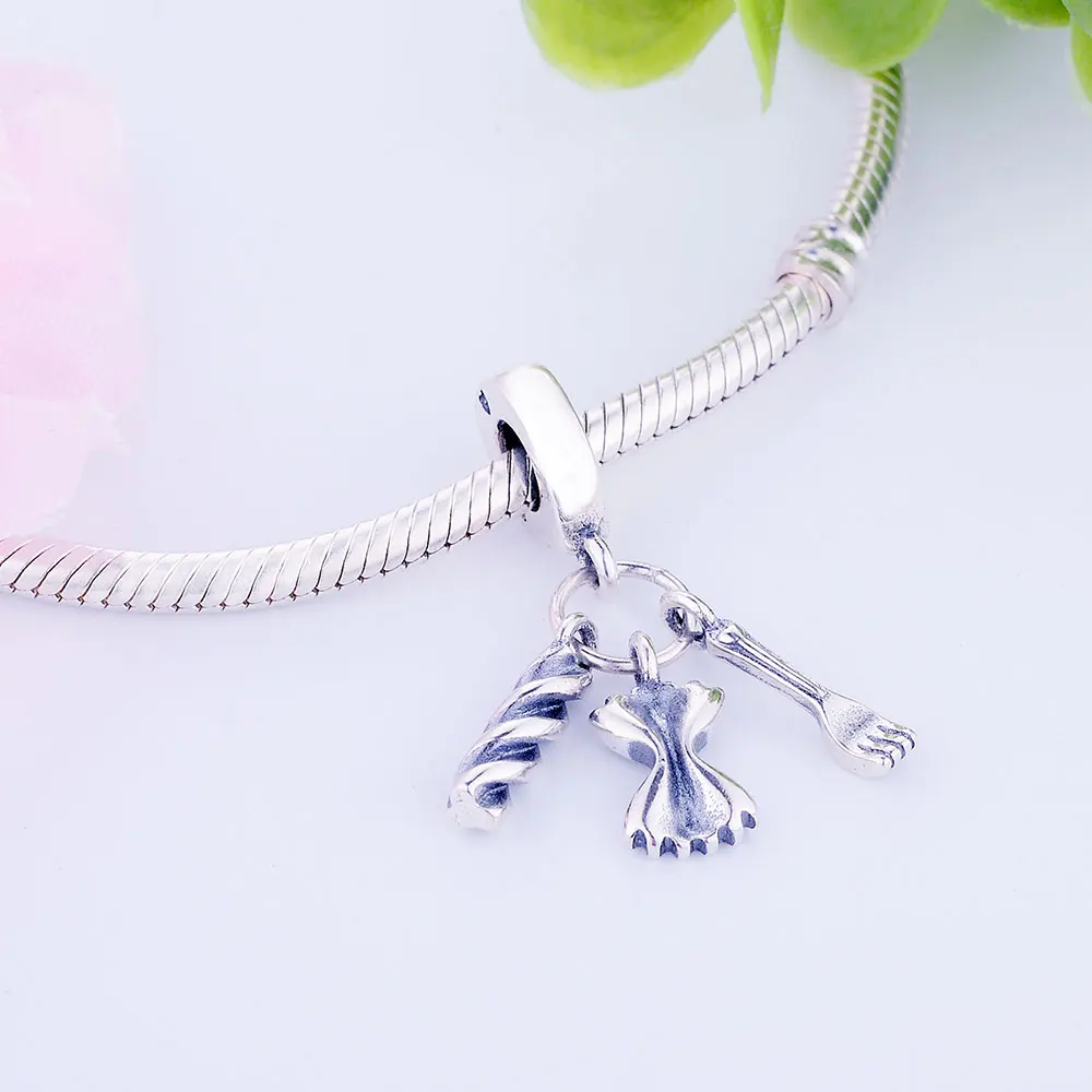 Оптовая продажа цена браслет шарма стерлингового серебра 925 бисера паста