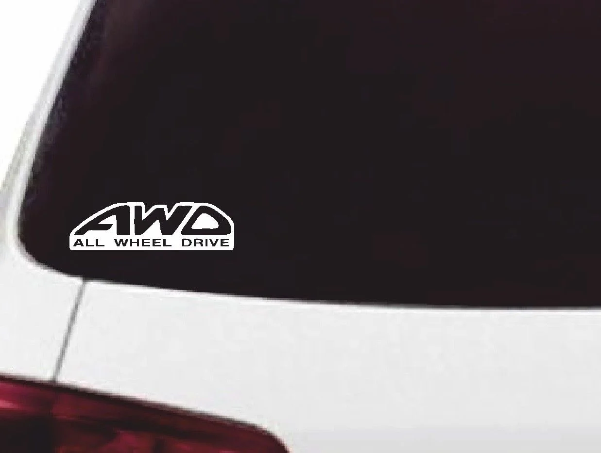 

Для автомобильных наклеек AWD 12 см x 3,5 см, 11 цветов, полный привод 4x4