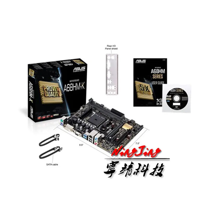 ASUS A68HM K A68 AMD A68H DDR3 2400 МГц 32 ГБ/сек. в том числе SATA USB 3 0 может поддерживать FM2 / +