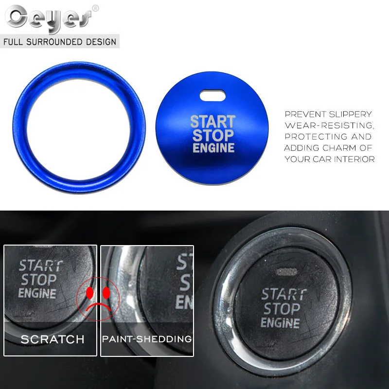 Наклейки для автостайлинга Mazda 3 BM BN 6 GJ1 GL CX4 CX5 CX 5 Axela кнопка запуска и остановки