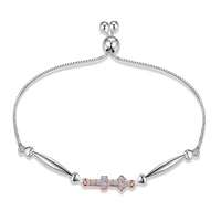 silverhoo 925 sterling silver bracelet for women sagittarius fashion trends adjustable with zircon bracelets party fine jewelry