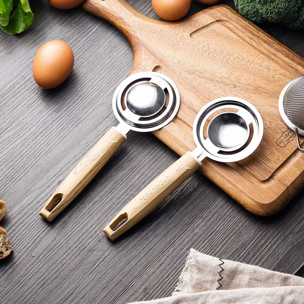 1 шт. Бытовая нержавеющая сталь белый яичный желток разделитель кухонный гаджет