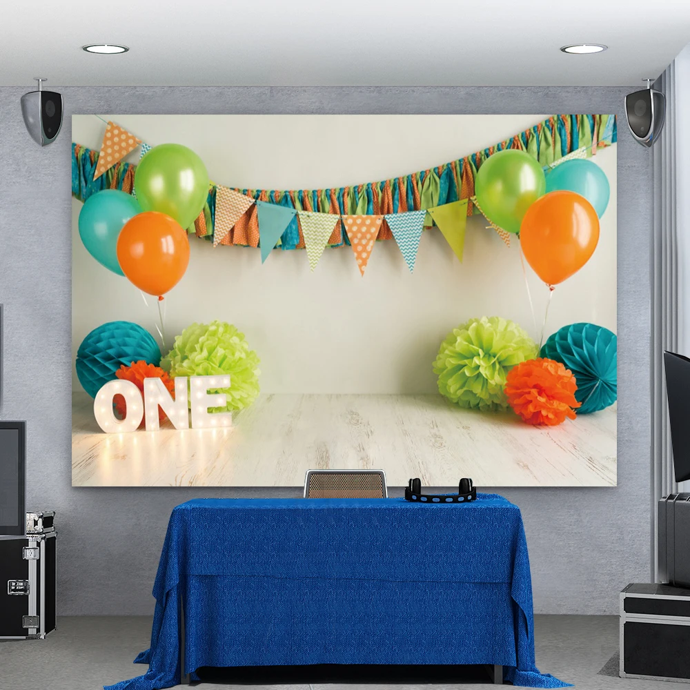 Виниловый фон для фотосъемки в детскую комнату с изображением деревянного пола |