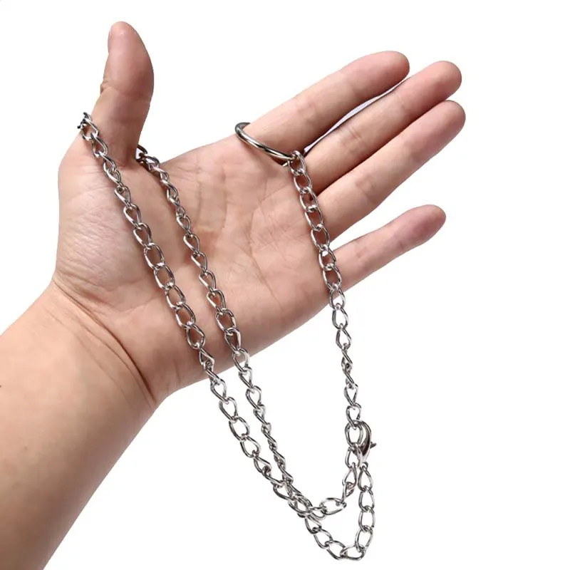 Новый длинный металлический кошелек ремень брелок рок повседневные брюки джинсы