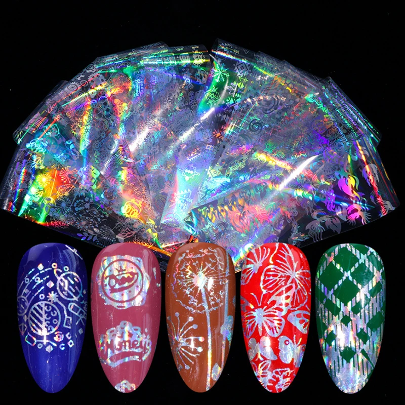 

10Pcs/Set Stickers Decals Nail Sticker Art Decorations Accessories Decoration Decorative Design Decor Designer Nails for Deco