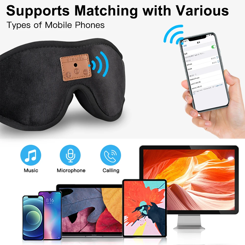 Наушники Zexmte Беспроводные с поддержкой Bluetooth и шумоподавлением | Электроника