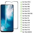 9D закаленное стекло для Vivo Y91C Y91 Y85 Y7S Y73 Y50 Y20 Y19 Y17 Y12 Y11 Y30 Y3S Y3 X7 X6 Plus X27 X21 X20 V9 V20 SE пленка