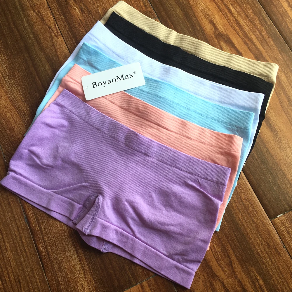 Трусы-боксеры женские бесшовные 6 шт./лот | Спорт и развлечения