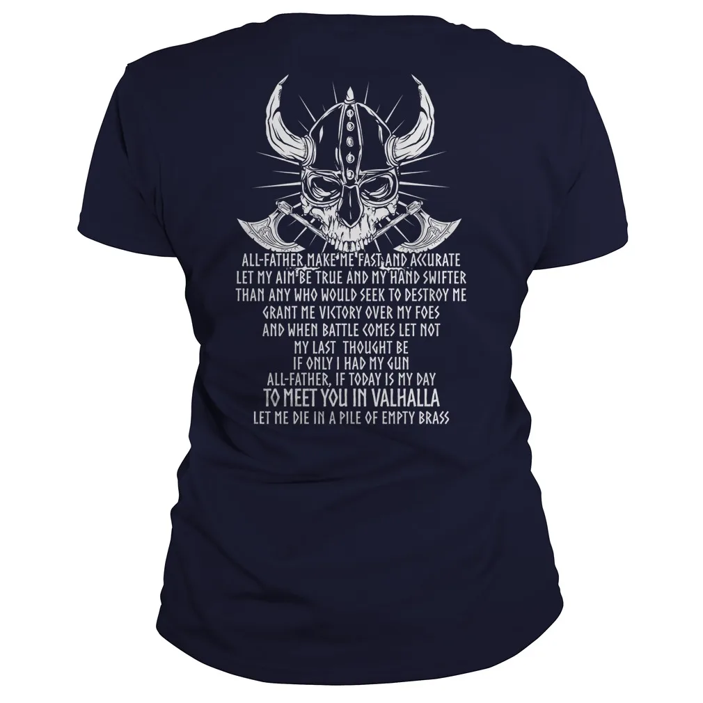 

Viking Warrior - The Viking's Prayer Women's T-Shirt