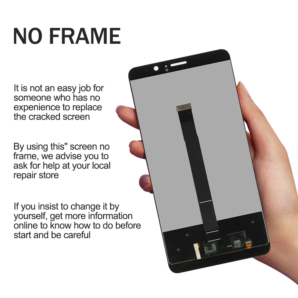100% тест 5 9 ''Mate LCD для HUAWEI Mate дисплей сенсорный экран дигитайзер с рамкой MHA L29