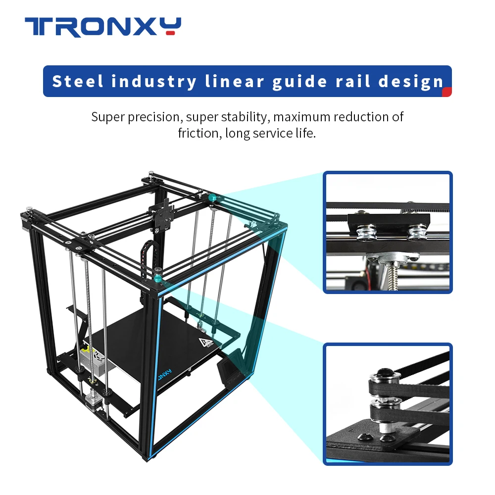 3D принтер Tronxy X5SA PRO устройство для самостоятельной сборки с автоматическим