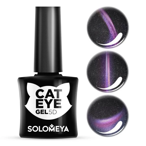 Solomeya Гель лак Кошачий глаз 5D Vip Cat Eye|Гель для ногтей| |