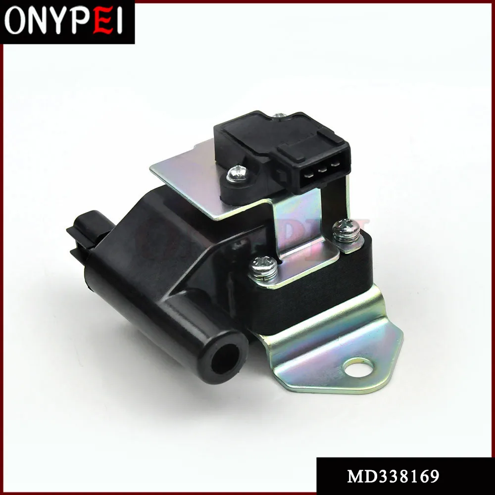 MD338169 MD309456 Катушка зажигания для 1997 1999 Mitsubishi Montero Sport 2.4L и модуль J121 UF309 C1164|Катушка