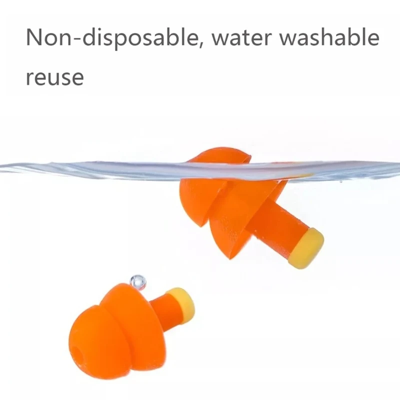 Xiaomi Jordan&ampJudy Soundproof Earplugs Mute Professional Noise Reduction Light Soft Silicone Sleeping foam Travel | Электроника