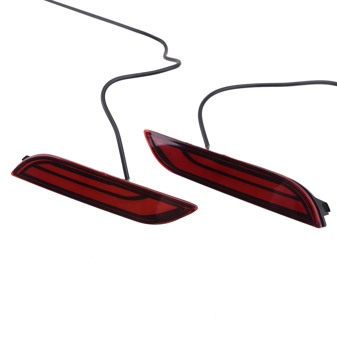 

8192006060 8191006070 1 Pair Lens LED Rear Bumper Reflector Tail Brake Stop Light Turn Signal Lamp DRL Fit for Toyota Camry